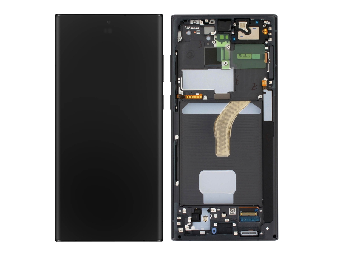 Bloque Completo Samsung S22 Ultrapantalla Lcd Táctil Original Samsung Negro