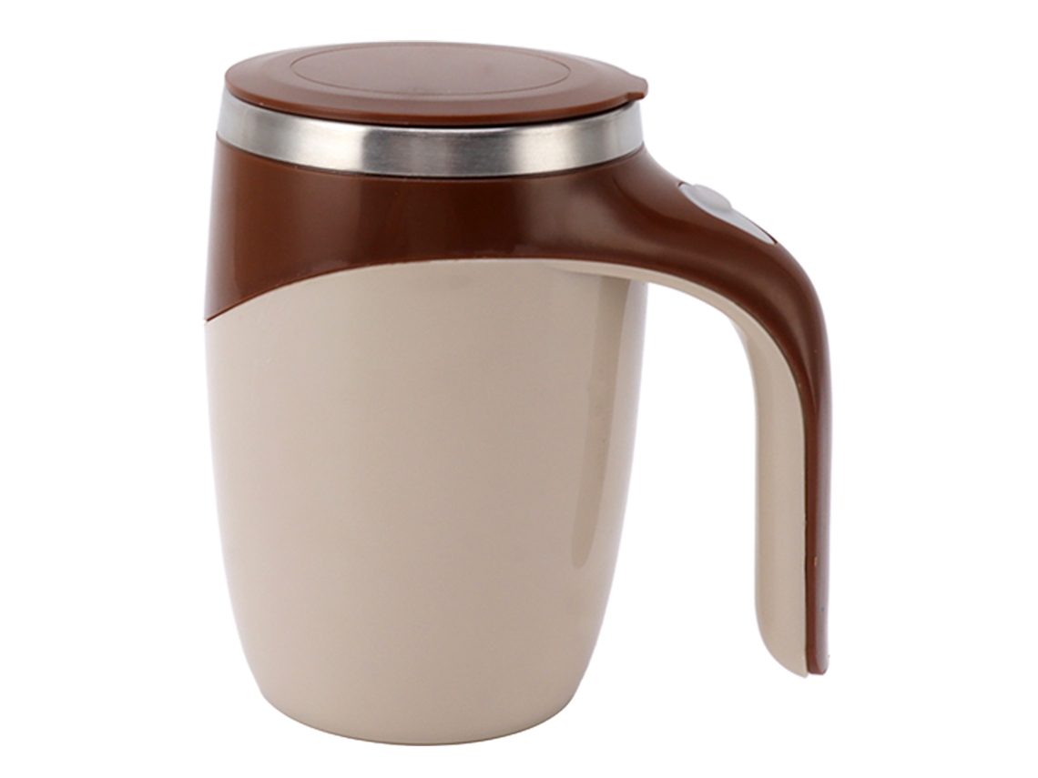 Vaso Mezclador Magnético Automático De 380 Ml, A Prueba De Derrames, Funciona Con Pilas.