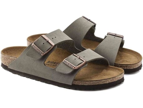 Sandalias BIRKENSTOCK Arizona Stone Sintético Mujer (43 - Gris)