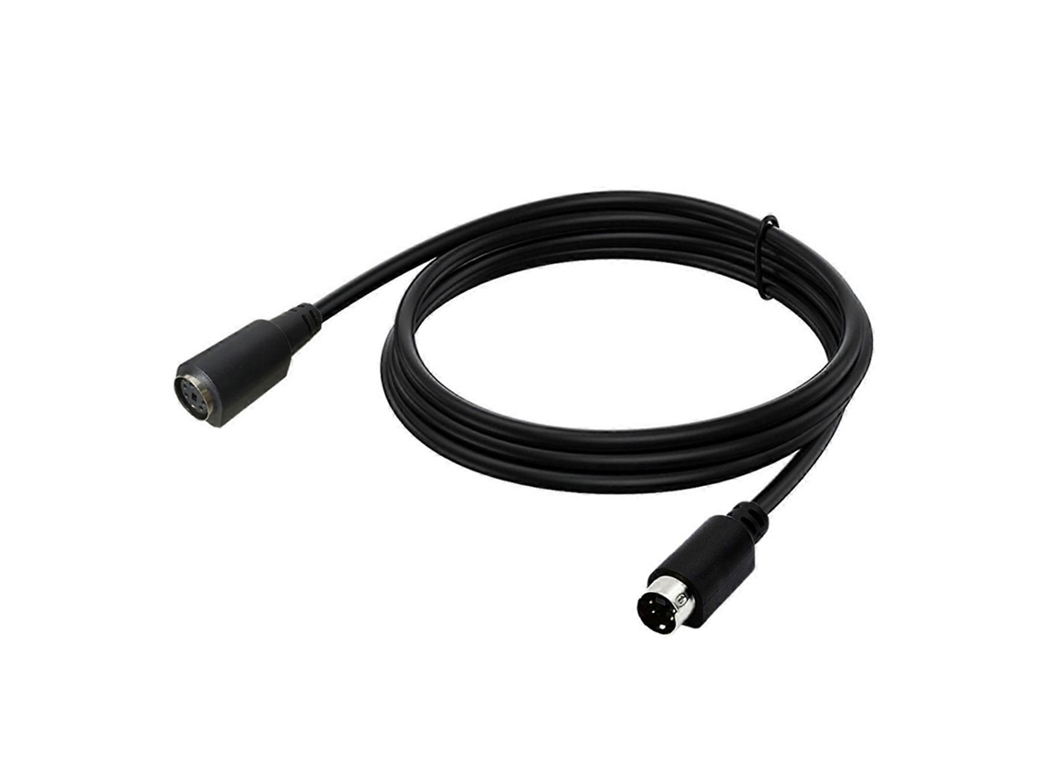Cable conector mini DIN macho de 4 pines a S-Video macho para videocámaras y computadoras portátiles - Conexión de video LALAMOLI