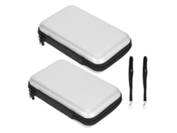 2 Bolsas Protectoras Portátiles De Eva Rígida Para Ndsill/3dsxl Con 8 Ranuras Para Tarjetas De Juego.