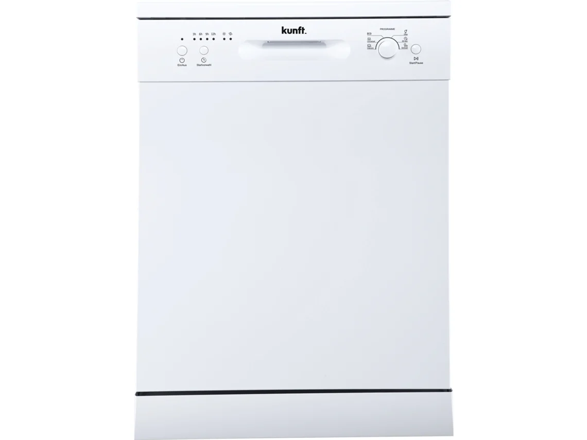 Lavavajillas KUNFT KDW5136 (12 Cubiertos - 60 cm - Blanco)