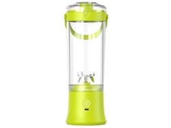 Mezclador Smoothie Portátil, 600 Ml, Usb Recargable, Batería De 4000 Mah, 31,7 X 9,9 X 9,9 Cm, Amarelo