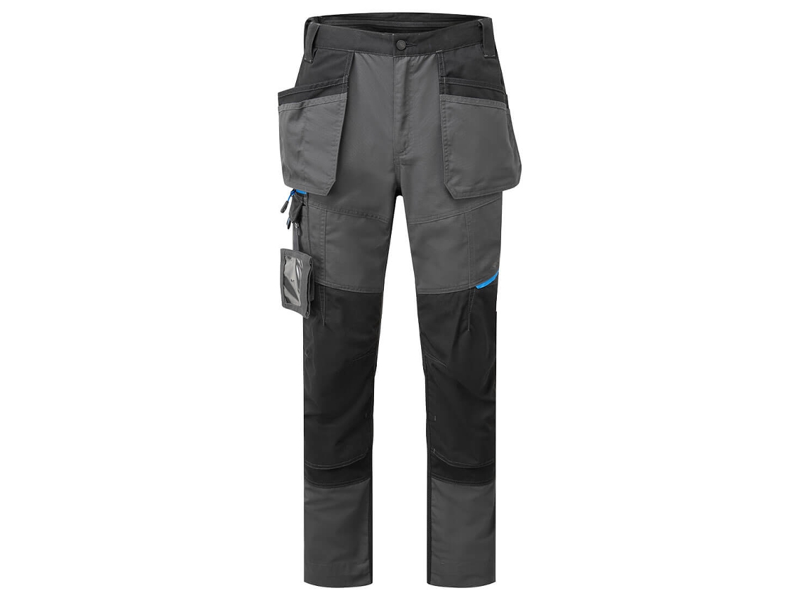Pantalón De Trabajo Wx3 Slim Fit Holster - Comodidad Y Estilo Gris Metálico / 34