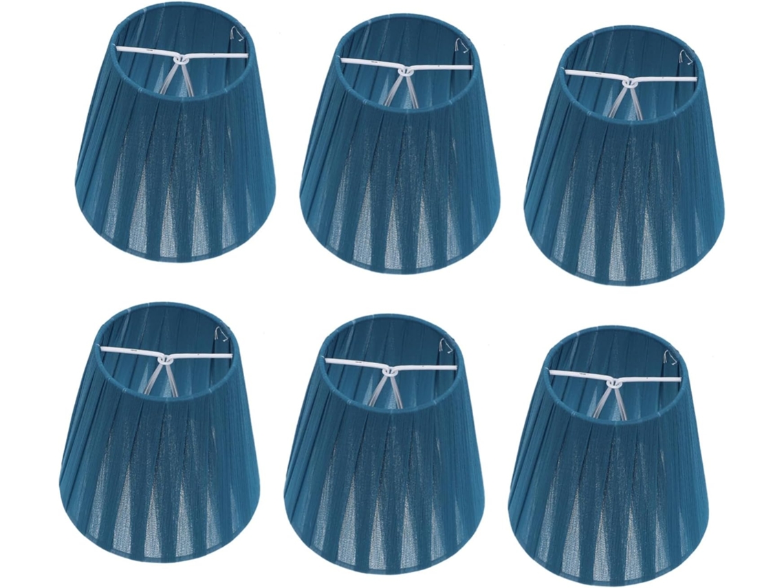 6 Clips Para Tela Azul Nórdica Moderna, Fáciles De Instalar Y Prácticos, Para Sala De Estar Y