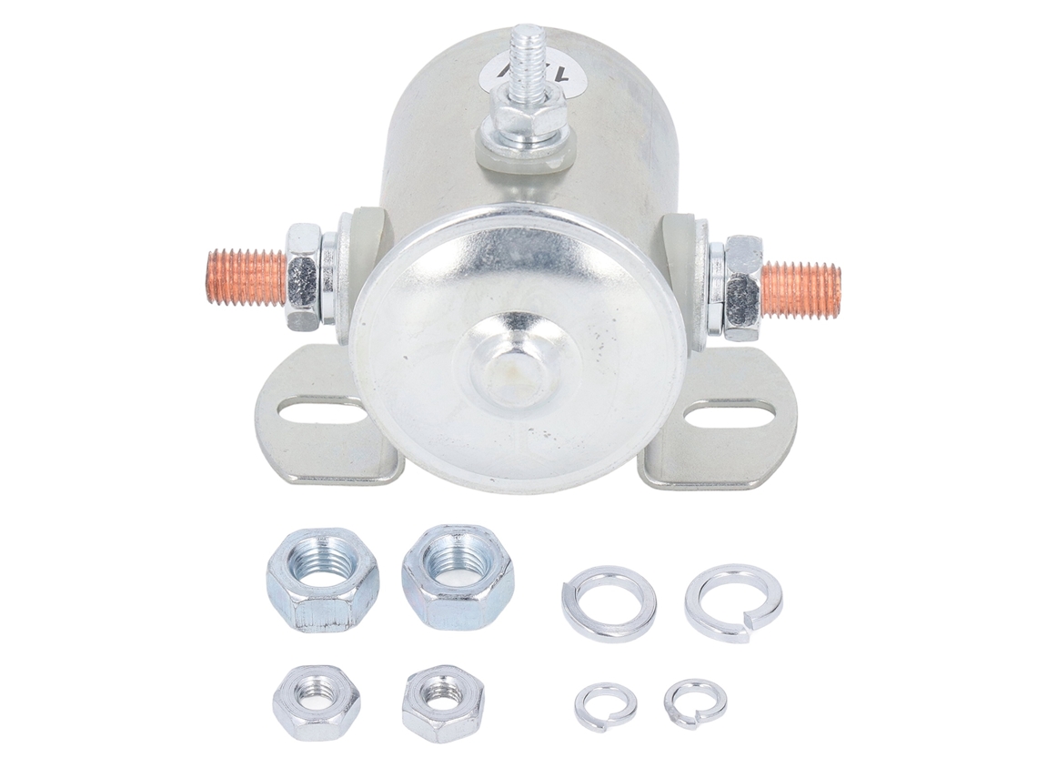 Relé De Arranque De Solenoide De Bomba De Aceite, Interruptor Magnético, 3 Pines, 12 V Cc 200 A, Resistente Al Agua