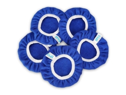 5 Fundas De Pulido De Microfibra (125-150mm) Para Pulidora Orbital, Suaves Y Duraderas
