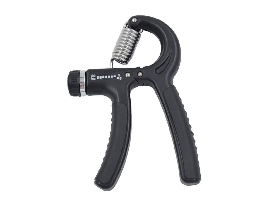 Entrenador De Fuerza De Agarre Ajustable De 11 A 132.3 Lb, Pequeño, Para Hombres, Desarrollo Muscular, Negro.