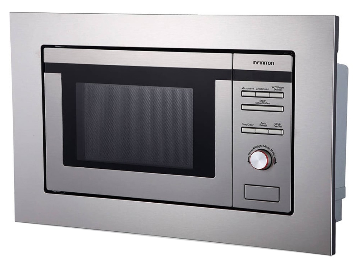 Microondas Integrable INFINITON IMW-1620 (20 L - Con grill - Inox)