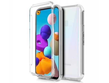 Carcasa Samsung Galaxy A21s TUMUNDOSMARTPHONE 360 Transparente