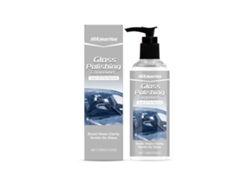Crema antimanchas para ventanas de coche con protección.