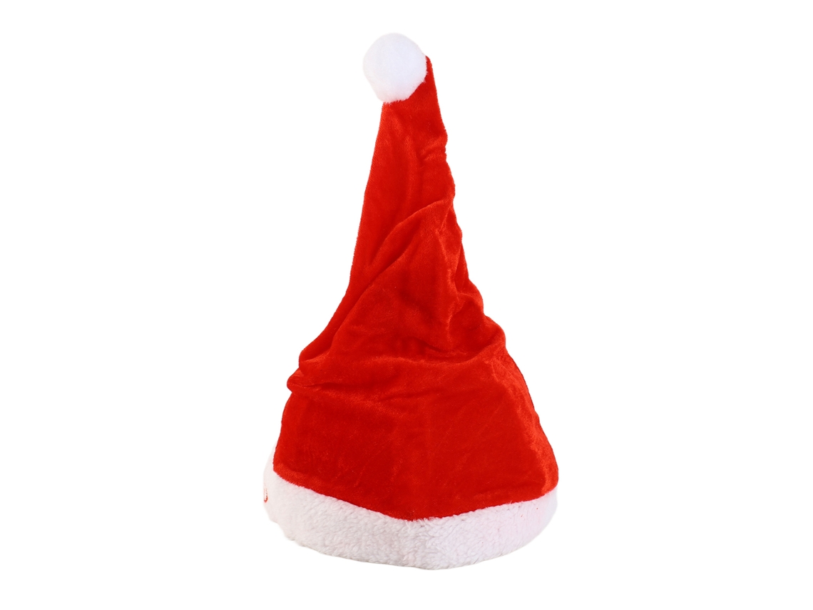 Gorro Navideño Eléctrico Que Canta Y Baila Con Movimiento Automático, Blanco Y Rojo, Para Fiestas De Navidad Y Año Nuevo.