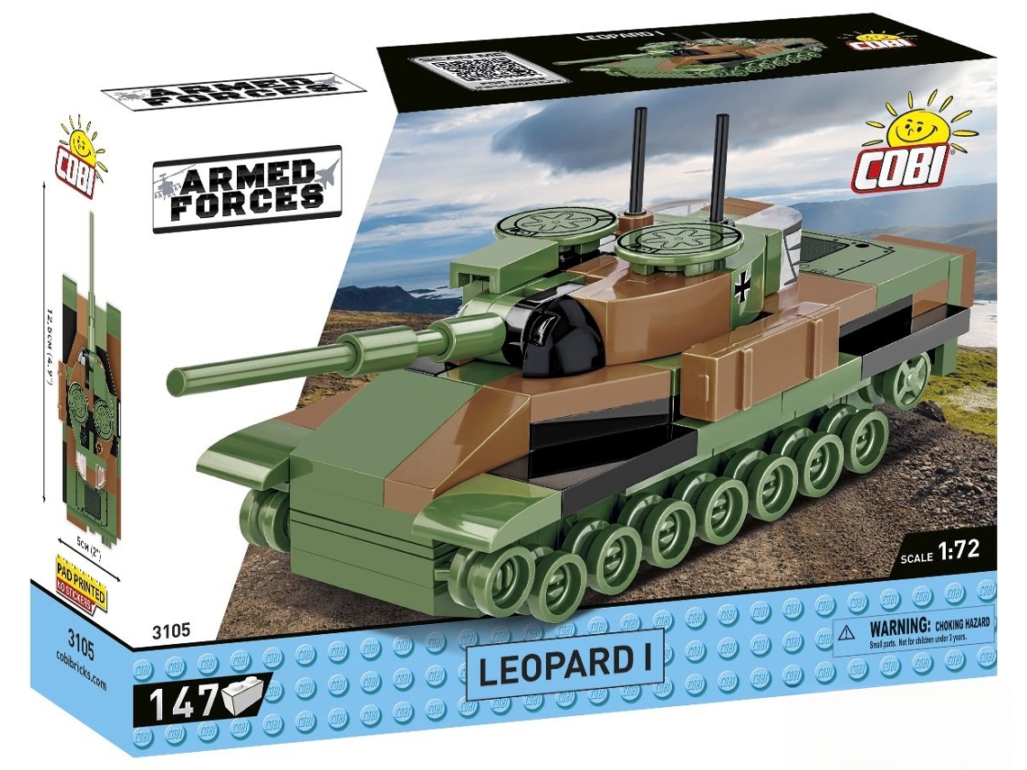 Cobi Historical Collection World War Ii 3105 Leopard I 3105