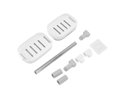 Jabonera Giratoria Desmontable De Dos Niveles Para Montaje En Pared, Ideal Para Baño, Ducha Y Cocina.