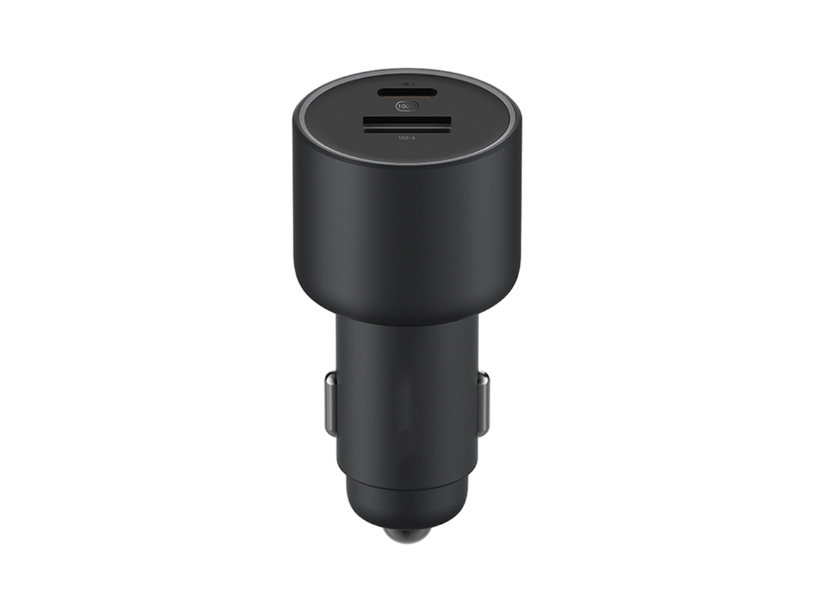 Cargador Rápido Para Coche Xiaomi Con Puertos Usb-a Y Usb-c, 100w, Led, Compatible Con Múltiples Dispositivos.