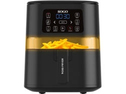 Freidora de Aire SOGO FRE-SS-10820 (4 kg - Negro)