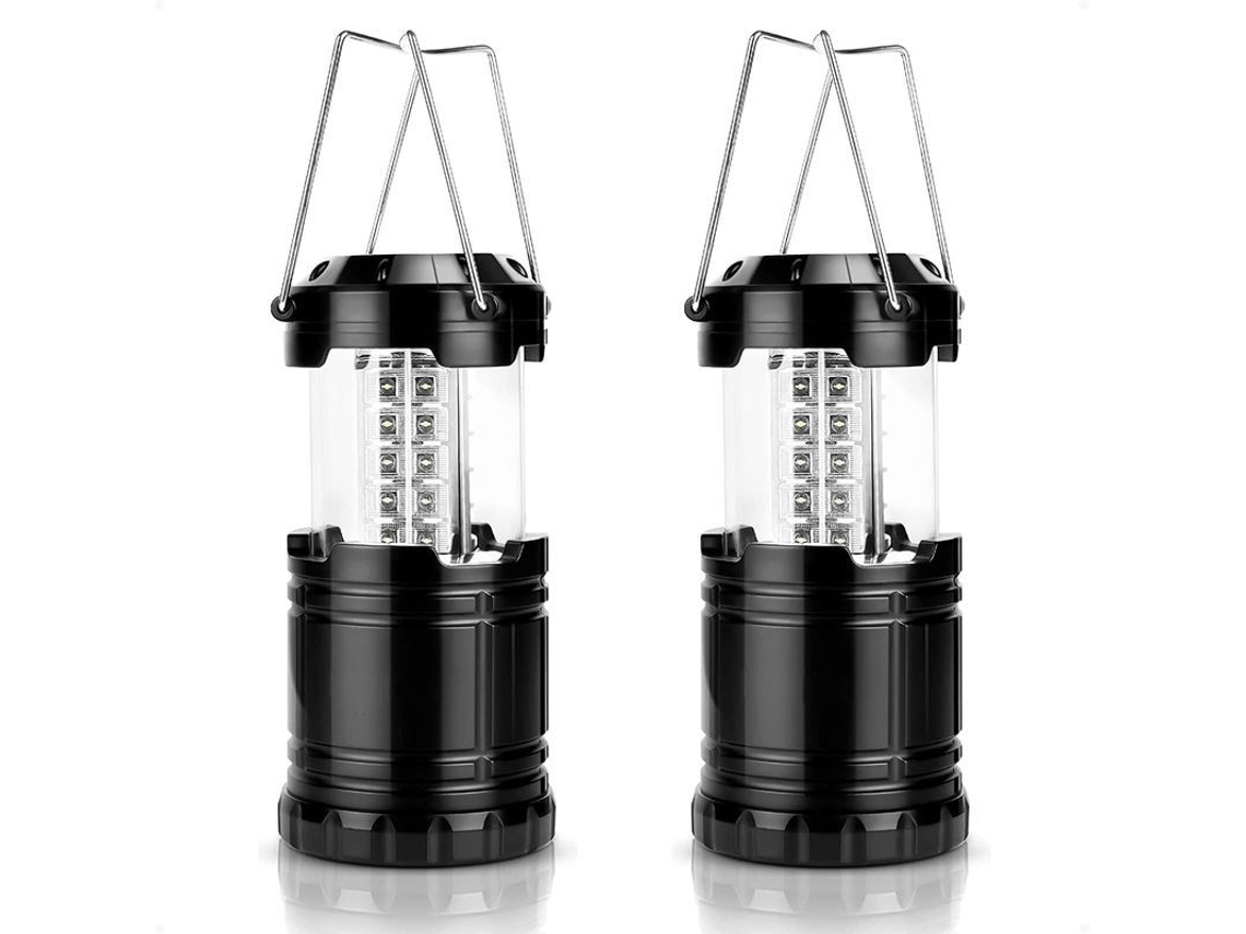 Lámparas Led Portátiles Para Camping Con Gancho Plegable, Impermeables, Funcionan Con Pilas, Ideales Para Emergencias, El Hogar, El Cobertizo, Etc.