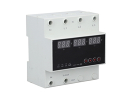 2026-interruptor De Transferencia Automática Trifásico Con Protector De Tensión Montaje Din Rail Con Pantalla Led Ajustable Ac110v