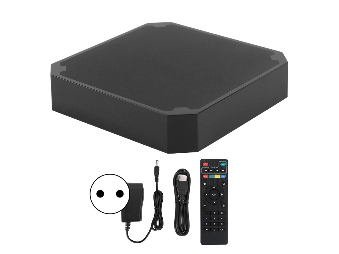 X96 Mini Caixa De Topo De Tv De Alta Qualidade Android 7.1 S905w 1+8g Com Wifi E Controle Remoto