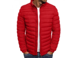 Chaqueta De Invierno Ligera Para Hombre Con Relleno Acolchado, Tipo Burbuja, Srf