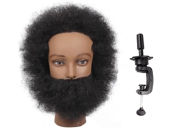 Cabeza De Maniquí Con Cabello Masculino, Cabeza De Entrenamiento, 100 Personas, Estilo Afro, Profesional