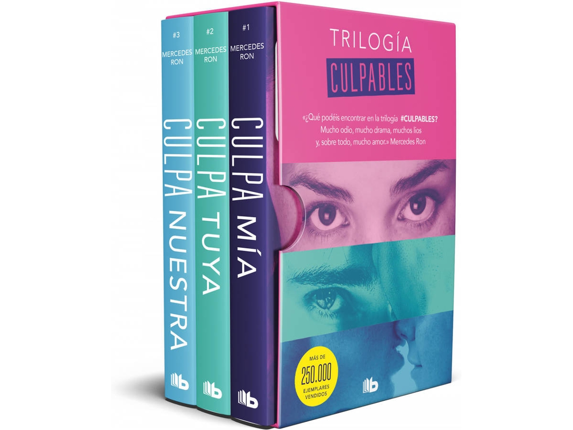 Libro Trilogía Culpables de Mercedes Ron (Español)