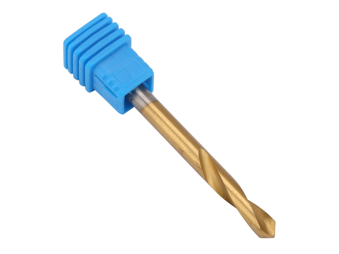 Broca De Centrado De Cobalto Hss Con Recubrimiento De Titanio De 90° (m5) Para Acero Inoxidable Y Máquinas Cnc.