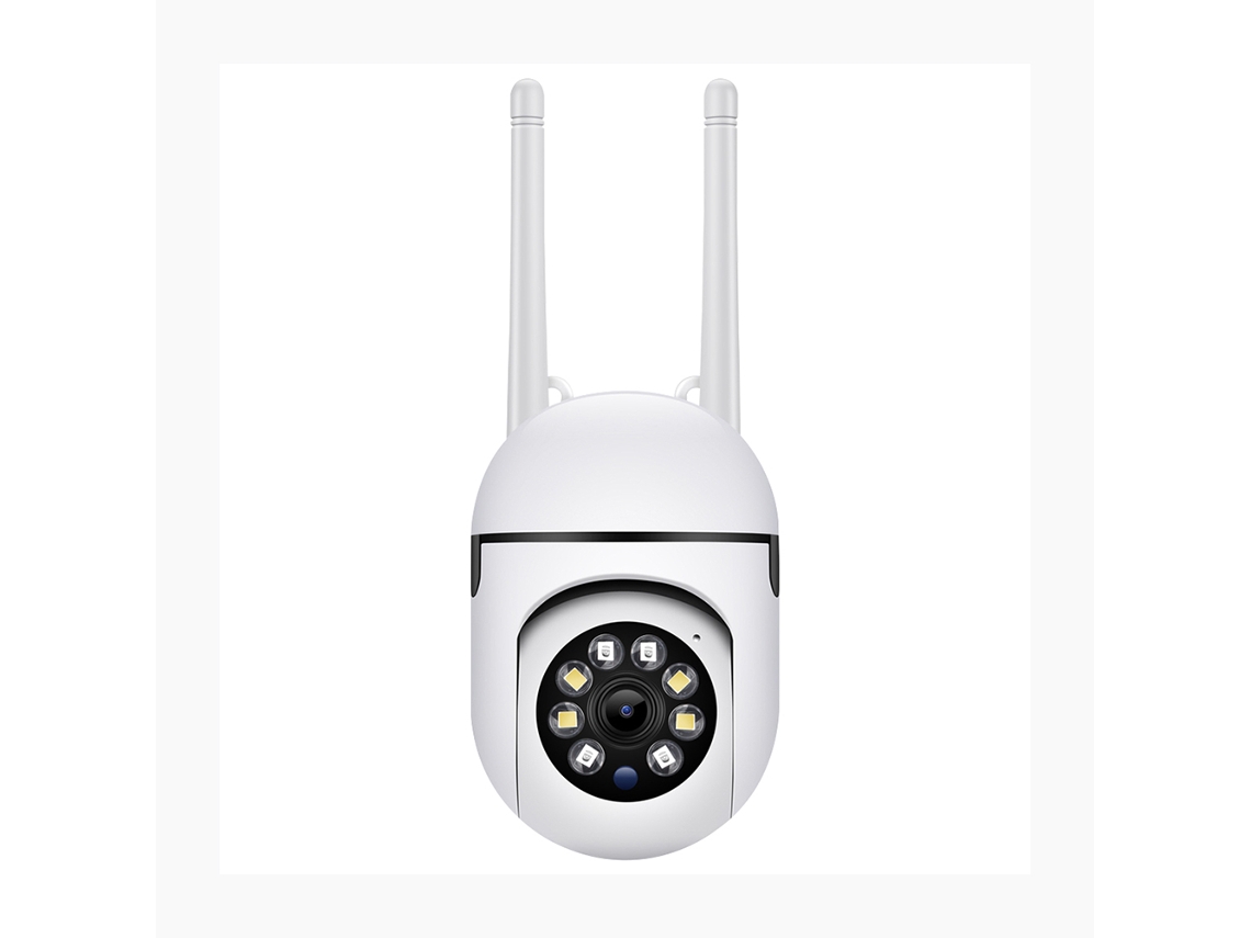 Cámara De Vigilancia A7 1080p Con Visión Nocturna (blanca)