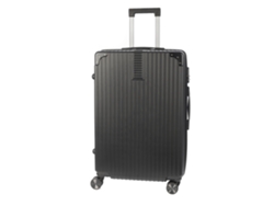 Maleta Trolley Rígida Mediana fabricada en ABS de Alta Resistencia con Esquinas Reforzadas y 4 Ruedas Dobles Extraíbles Giratorias 360°