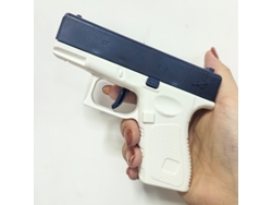 Pistola de agua mecánica de fuego rápido Desert Eagle, pequeña MDUG (azul)