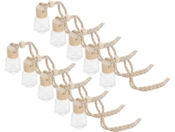 Juego De 10 Colgantes Para Frascos De Perfume De Coche (8 Ml) En Material Sintético, Difusor De Aroma...