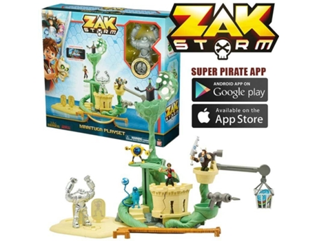 Figura BANDAI Zak Storm Playset Maritoga (Edad Mínima: 4 Años)