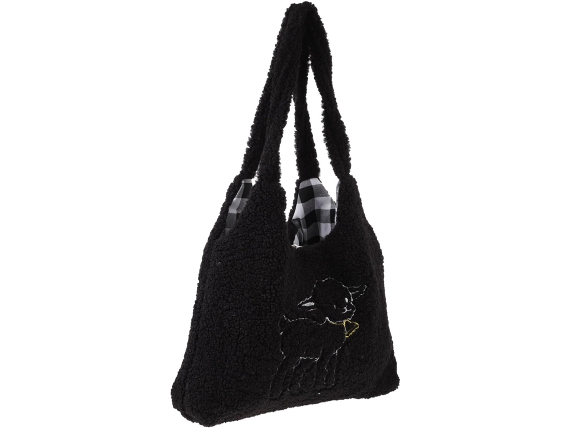 Bolso De Hombro Sencillo Y Portátil Con Asa De Felpa Para Mujer, Ideal Para Guardar Objetos Al Aire Libre.