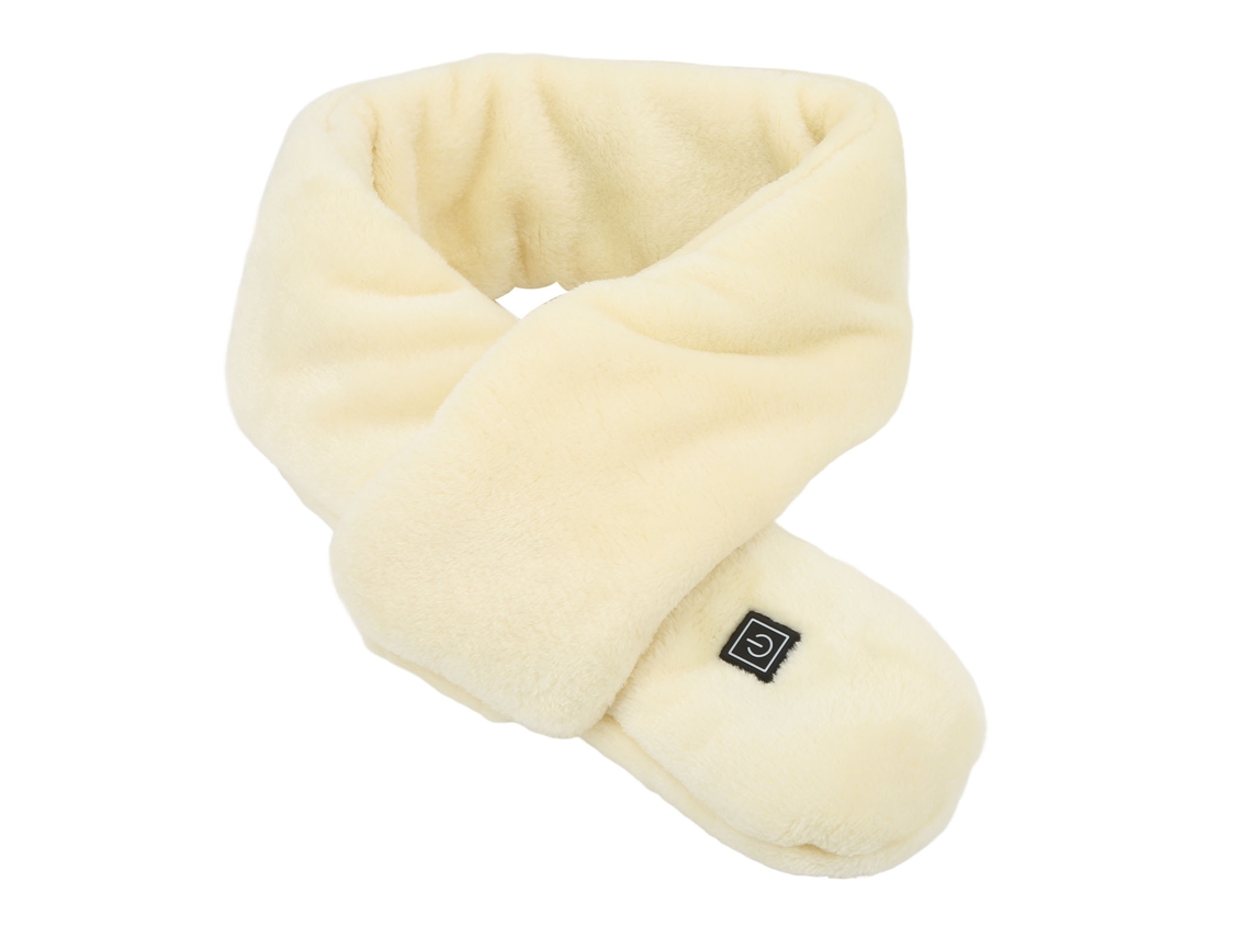 Bufanda Caliente Eléctrica Usb Lavable Con Ajuste De Temperatura Para Mujeres Y Hombres Invierno Mantener El Cuello Cálido Caqui