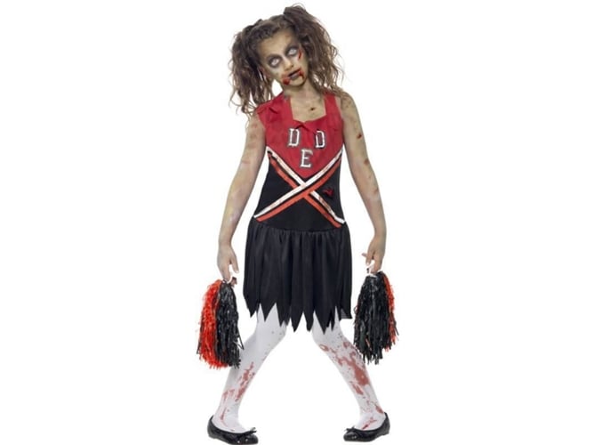 Disfraz de Niña DISFRAZZES Animadora Zombi (Talla: 7 a 9 años)