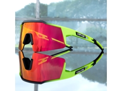 Óculos de ciclismo MDUG com lentes de polímero premium e proteção UV400.