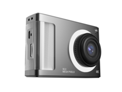 Cámara digital 4K Pantalla de 2,4 pulgadas Zoom 8X Cámara CCD compacta con 16 luces LED de relleno negras