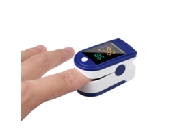 Oxímetro De Pulso Digital Para Dedo Com Monitor Spo2 E Ritmo Cardíaco Lcd