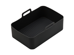 Revestimientos de silicona para freidora de aire, almohadilla reutilizable para cocinar, antiadherente, resistente al calor, fácil de limpiar.