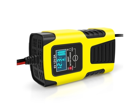 Mantenedor de cargadores de batería inteligentes automáticos completos de cargadores de batería de motocicleta 6V/2A 12V/2A naranja eu