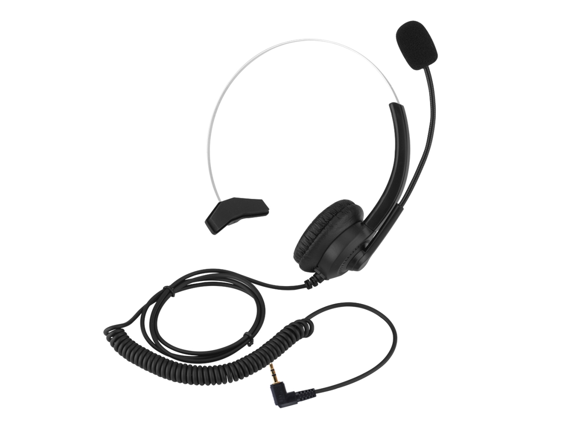 Auriculares para centro de llamadas (cancelación de ruido, comodidad)