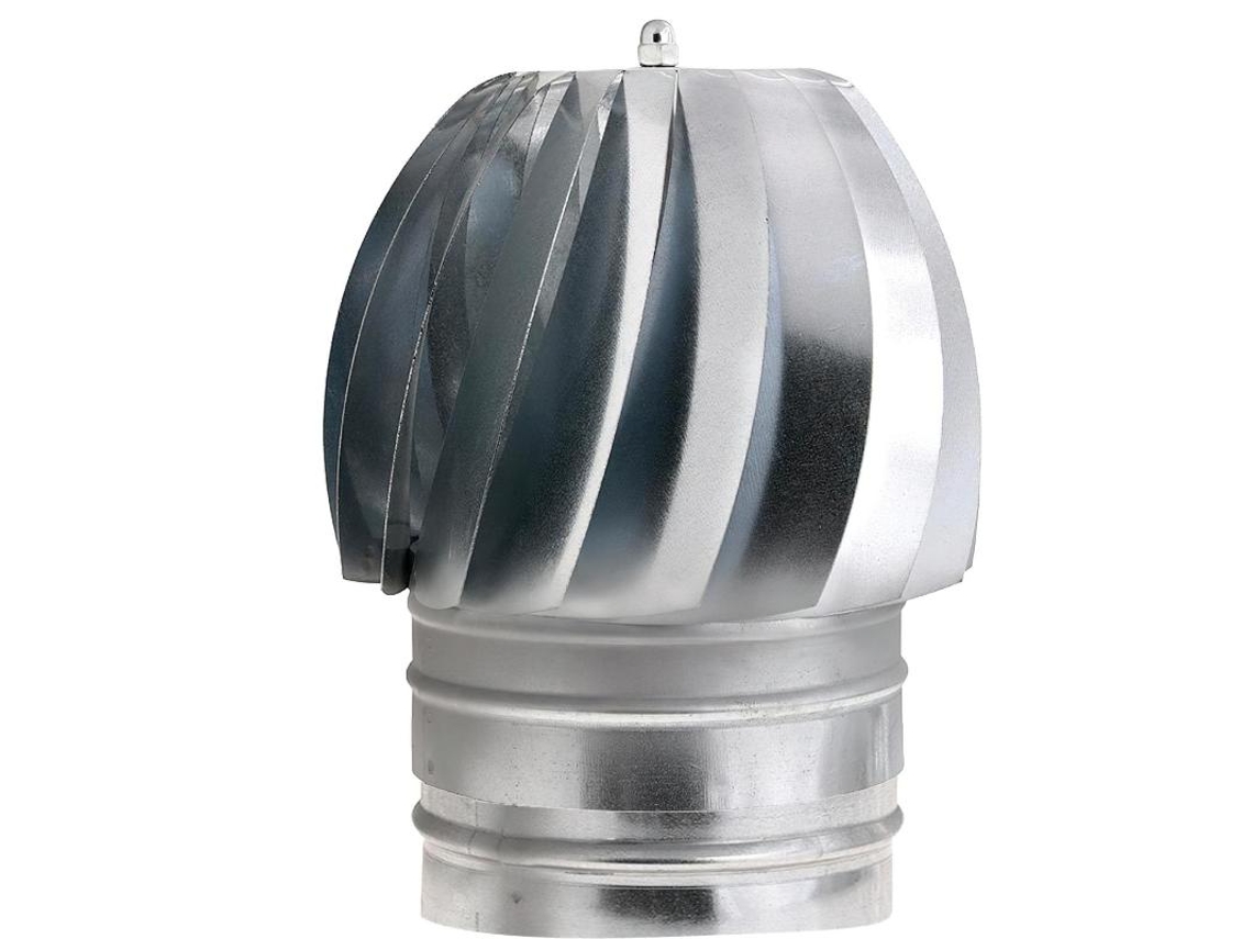 WOLFPACK LINEA PROFESIONAL sombrero extractor galvanizado para estufa, chimenea, extracción de humos, para tubo ø 200 mm.