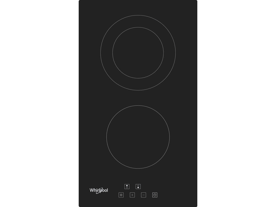 Placa Radiante WHIRLPOOL WRD 6030  (Eléctrica - 30 cm - Negro)