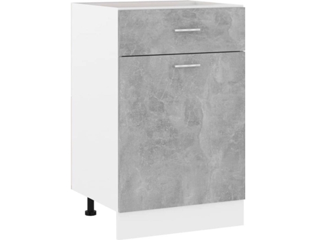 Mueble de cocina VIDAXL Gris Madera contrachapada (50x46x81.5)
