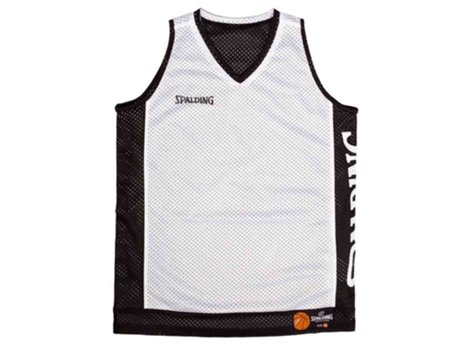 Camiseta sin Mangas de Hombre para Fútbol SPALDING Reversible Negro (3XL)