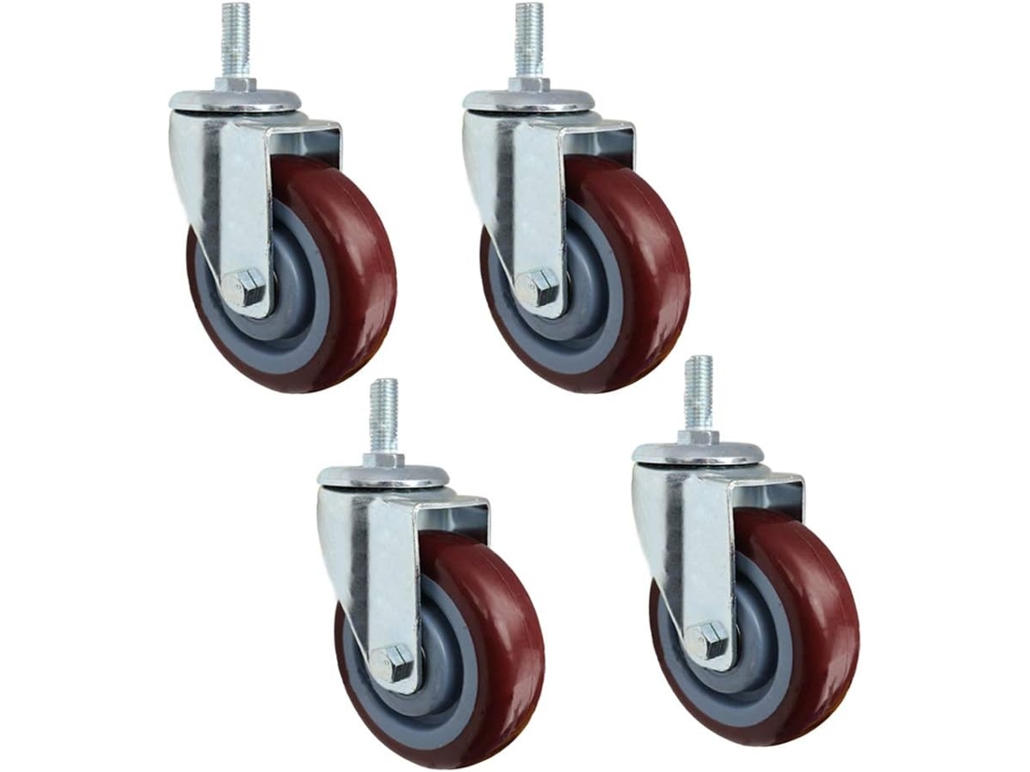 Ruedas Giratorias Freno Para Muebles Ideal Para Uso