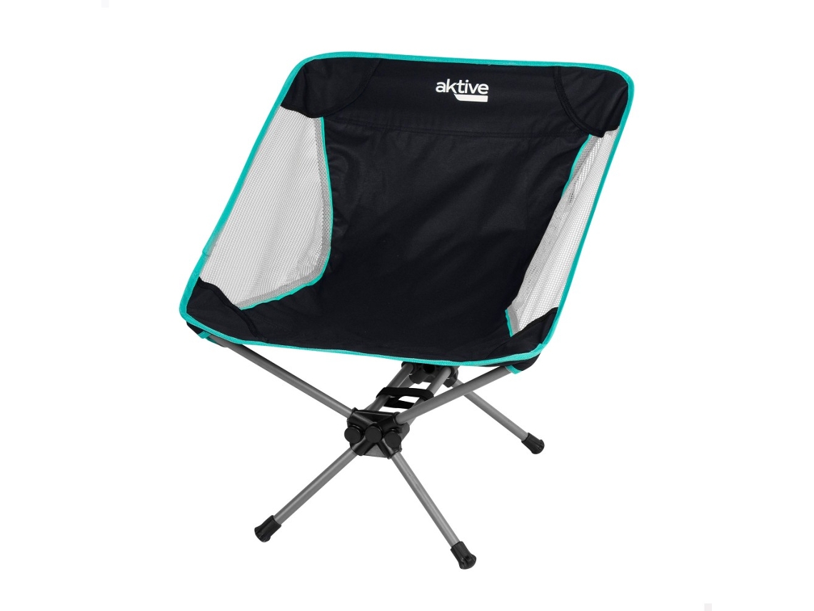 Aktive Silla plegable camping ultracompacta c/bolsa transporte