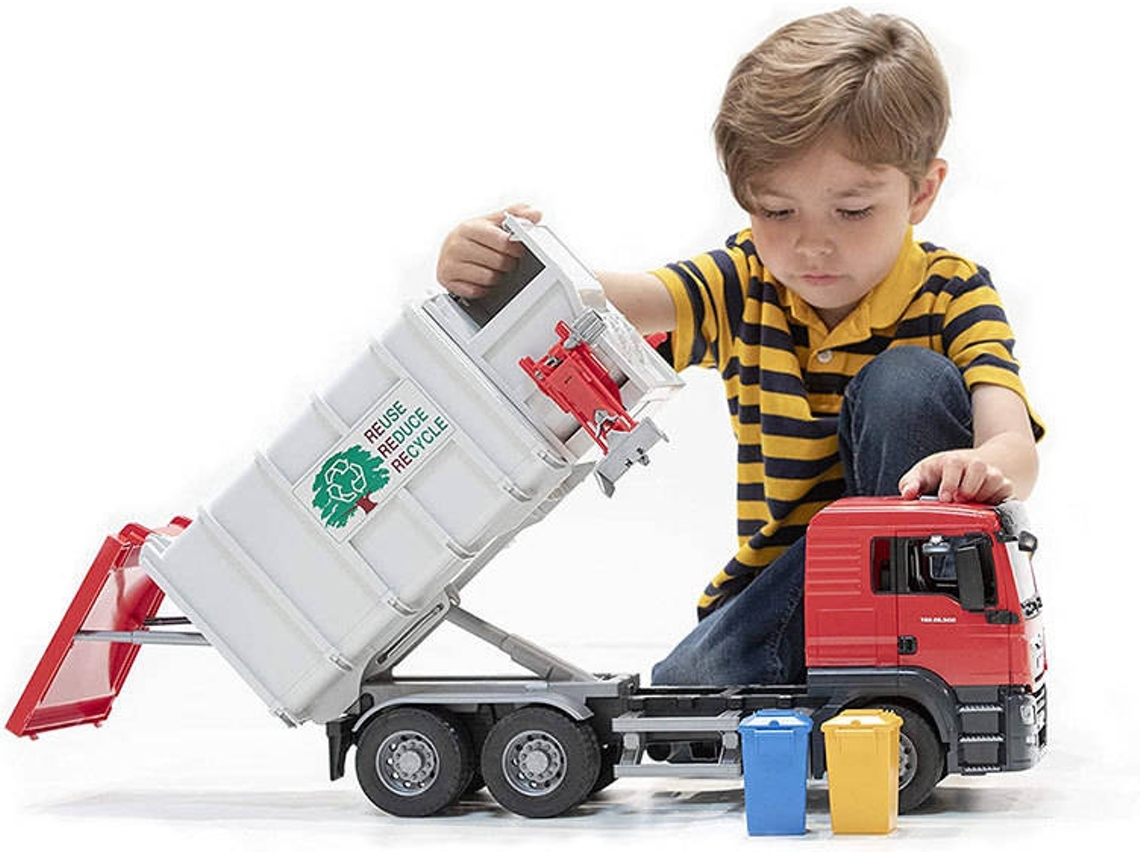 Bruder camion basura shop
