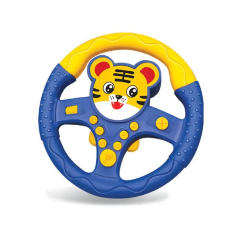 Volante Juguete Eifson Con Simulación De Conducción Y Efectos De Sonido (azul Tigre)