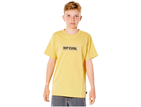 Camiseta de Niños RIP CURL Corta Ig Mumma Amarillo (10)